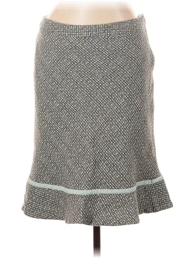 Pre-owned Gap Casual Skirt In Gray