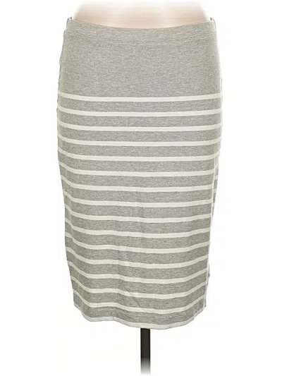 Pre-owned Gap Casual Skirt In Gray