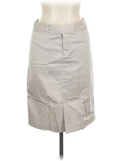 Pre-owned Gap Casual Skirt In Gray