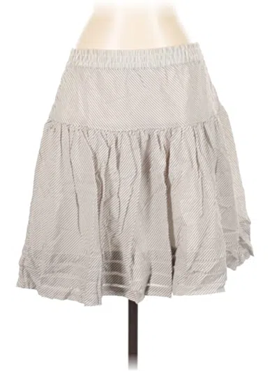 Pre-owned Gap Casual Skirt In Gray