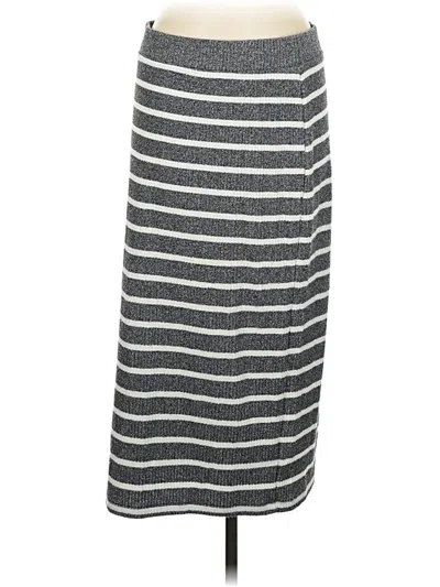 Pre-owned Gap Casual Skirt In Gray