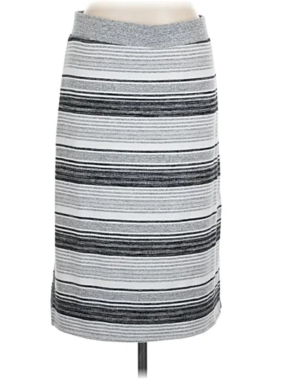 Pre-owned Gap Casual Skirt In Gray