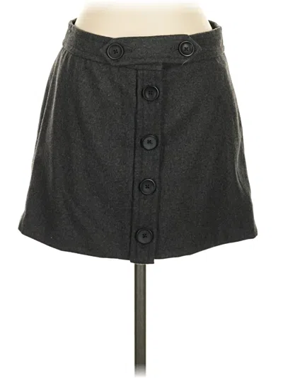 Pre-owned Gap Casual Skirt In Gray