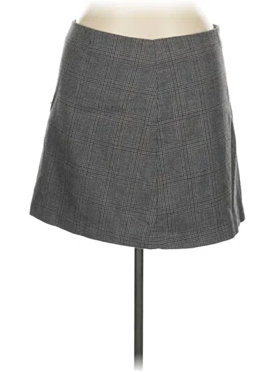 Pre-owned Gap Casual Skirt In Gray