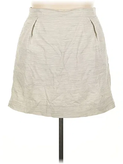 Pre-owned Gap Casual Skirt In Gray
