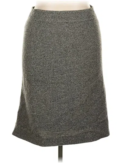Pre-owned Gap Casual Skirt In Gray