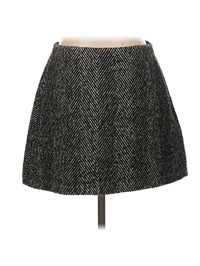 Pre-owned Gap Casual Skirt In Gray