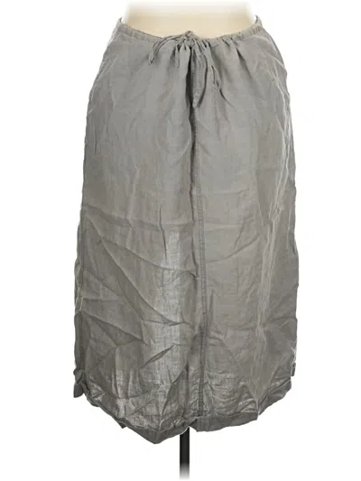 Pre-owned Gap Casual Skirt In Gray