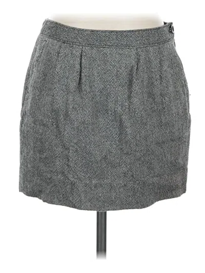 Pre-owned Gap Casual Skirt In Gray