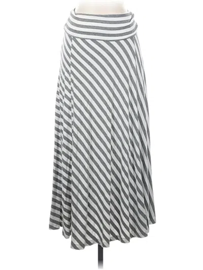 Pre-owned Gap Casual Skirt In Gray
