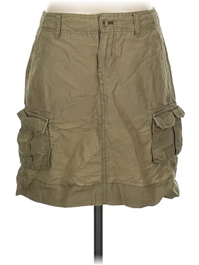 Pre-owned Gap Casual Skirt In Green
