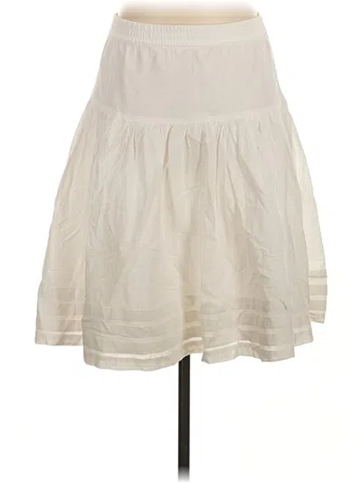 Pre-owned Gap Casual Skirt In Ivory