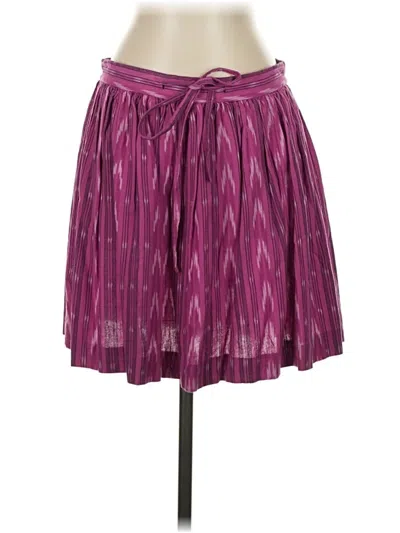 Pre-owned Gap Casual Skirt In Purple