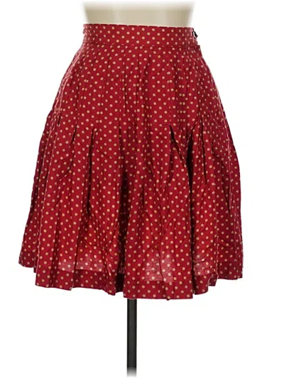 Pre-owned Gap Casual Skirt In Red