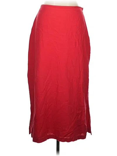 Pre-owned Gap Casual Skirt In Red