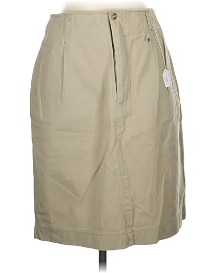 Pre-owned Gap Casual Skirt In Tan