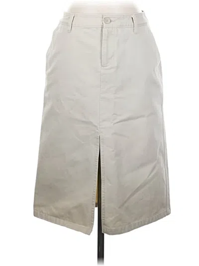 Pre-owned Gap Casual Skirt In Tan