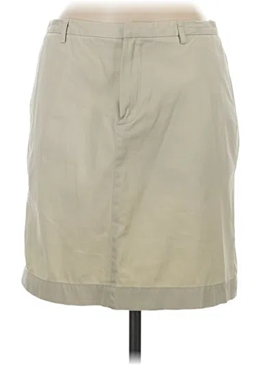 Pre-owned Gap Casual Skirt In Tan