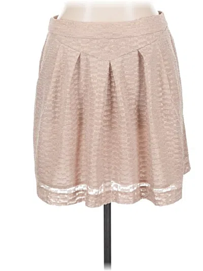Pre-owned Gap Casual Skirt In Tan