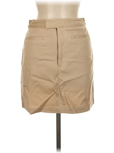 Pre-owned Gap Casual Skirt In Tan