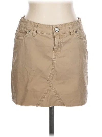 Pre-owned Gap Casual Skirt In Tan