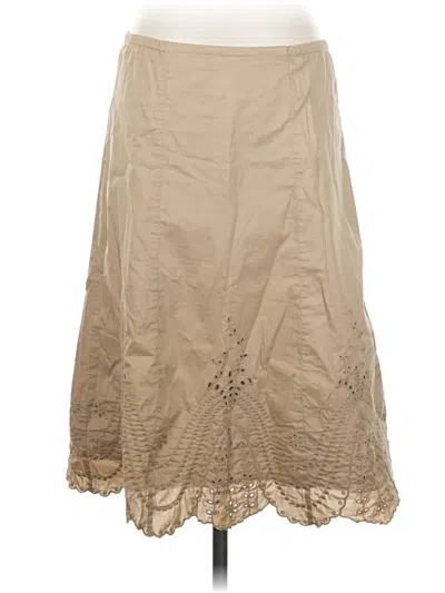 Pre-owned Gap Casual Skirt In Tan