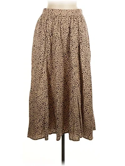 Pre-owned Gap Casual Skirt In Tan