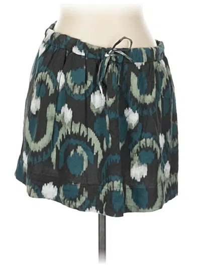 Pre-owned Gap Casual Skirt In Teal