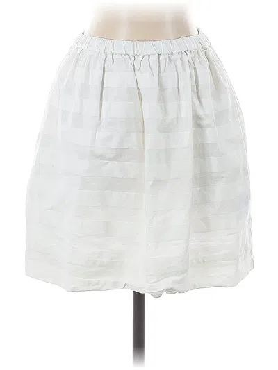 Pre-owned Gap Casual Skirt In White