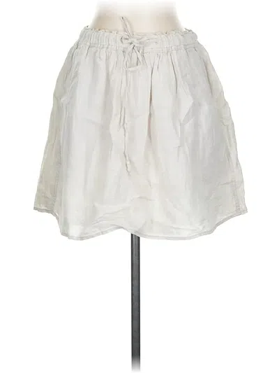 Pre-owned Gap Casual Skirt In White