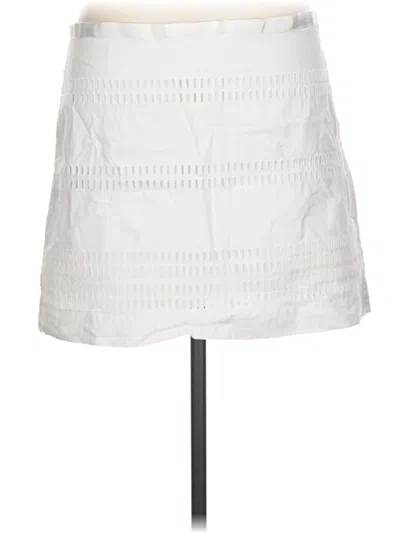 Pre-owned Gap Casual Skirt In White
