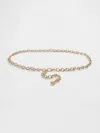 Gap Chain Belt In Gold