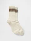 Gap Chunky Rib Crew Socks In Khaki