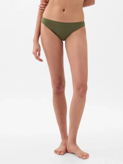 Gap Cheeky Bikini Bottom In Olive Green