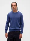 Gap Classic Crewneck Sweater In Blue