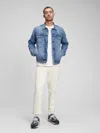 Gap Classic Icon Denim Jacket With Washwell In Medium Wash