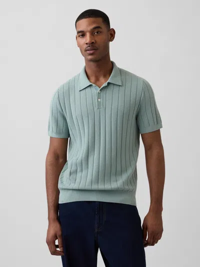 Gap Classic Polo Shirt Sweater In Green