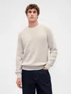 Gap Classic Raglan Crewneck Sweater In Multi