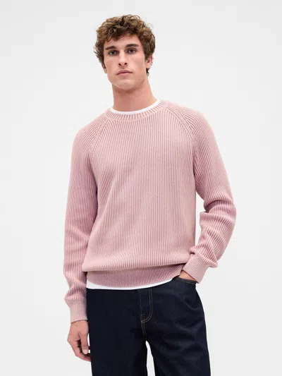 Gap Classic Raglan Crewneck Sweater In Neutral