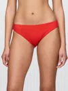Gap Classic Rib Bikini Bottom In Poster Red