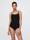 Gap Closeknit Cami Bodysuit In Black
