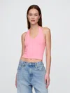 Gap Closeknit Cropped Halter Top