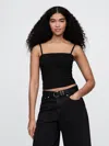 Gap Closeknit Cropped Tube Top In Black