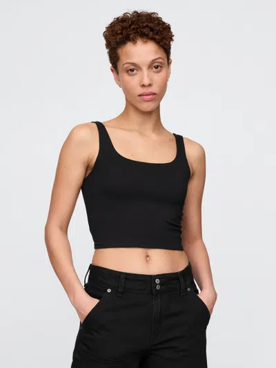 Gap Closeknit Jersey Brami In Black