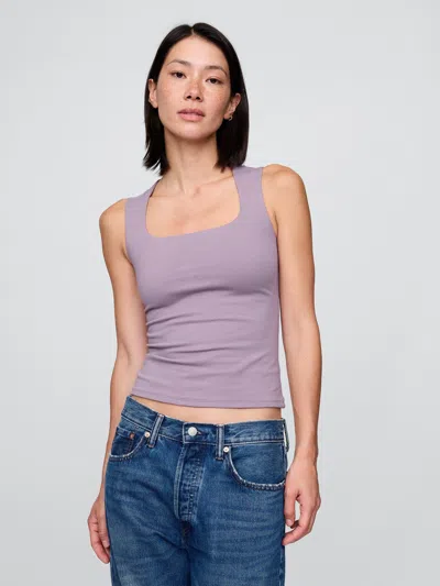 Gap Closeknit Jersey Square-neck Top