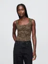 Gap Closeknit Jersey Square-neck Top