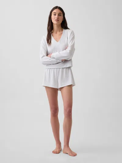 Gap Cloudlight Pj Shorts In Gray