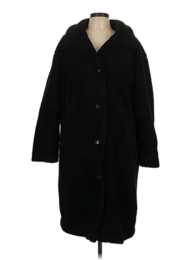 Pre-owned Gap Coat In Black