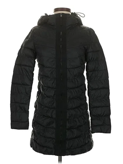 Pre-owned Gap Coat In Black