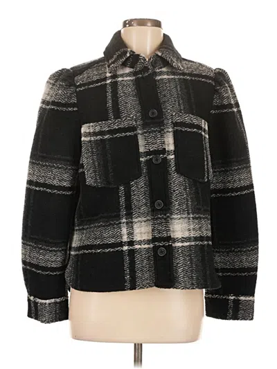 Pre-owned Gap Coat In Black